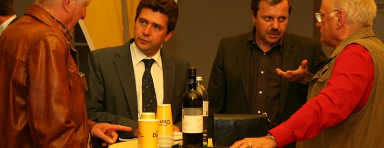 Im Anschluss an das Plenum gab es Zeit für Einzelanliegen