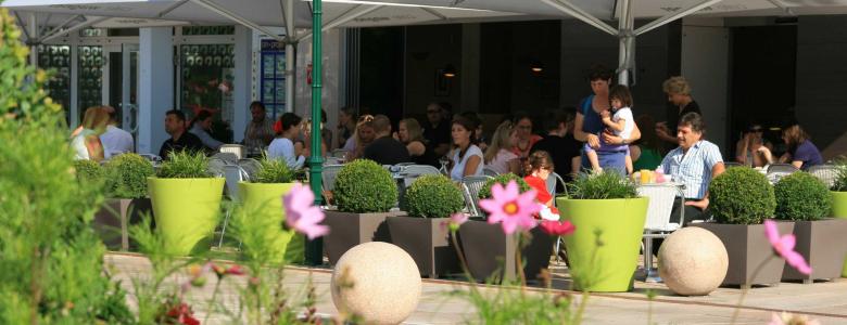 Frühjahrsbepflanzung am Hauptplatz
